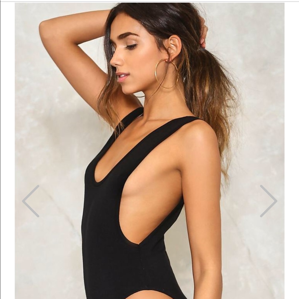 Sexy scoop neck bodysuit from nastygal